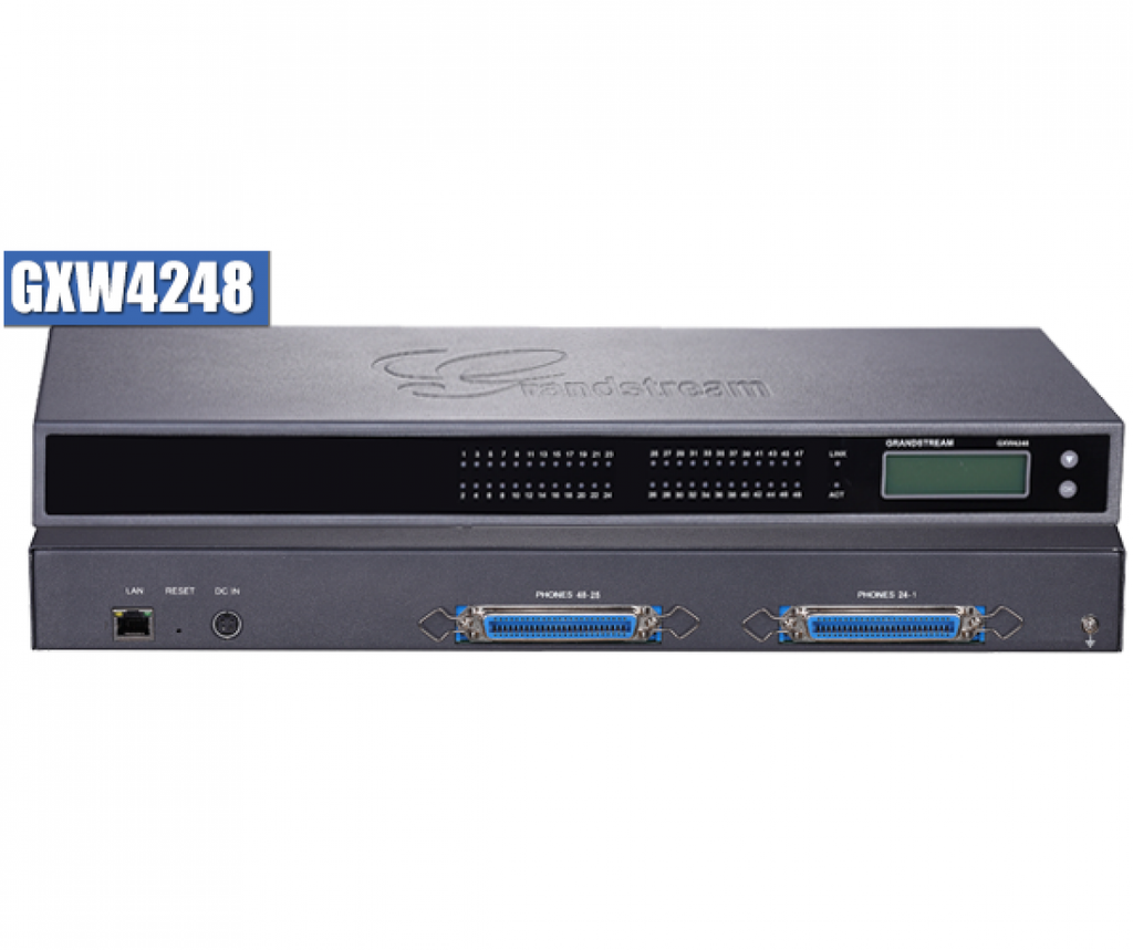 Grandstream GXW4248 V2 Passerelle VoIP analogique 48 ports FXS