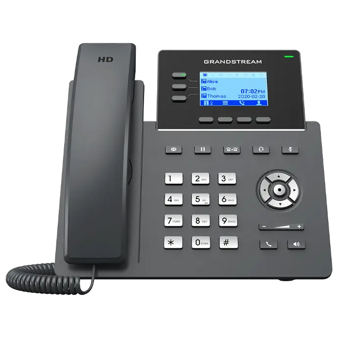 Grandstream GRP2603P PoE Téléphone IP 3 lignes
