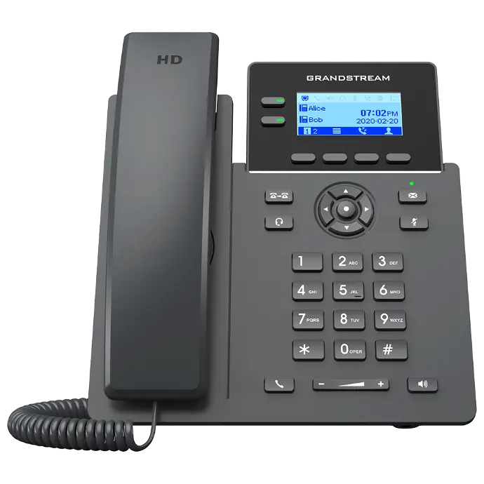 Grandstream GRP2602P PoE Téléphone IP 2 lignes
