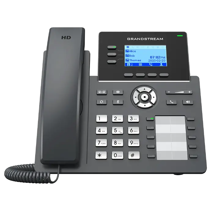 Grandstream GRP2604P PoE Téléphone IP 3 lignes