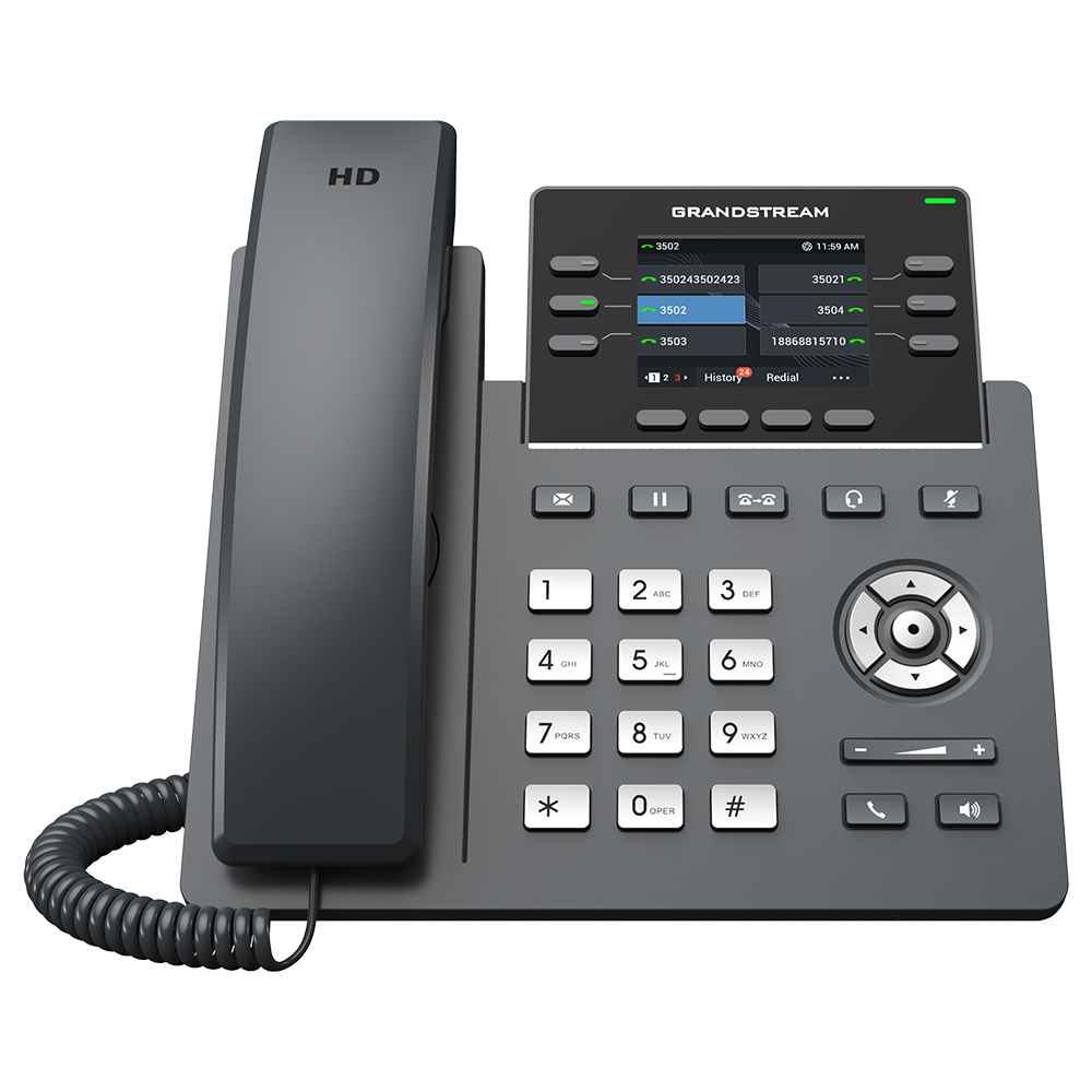 Grandstream GRP2613W Téléphone IP 3 lignes Wi-Fi
