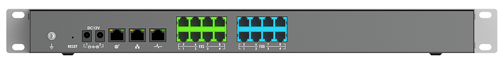 Grandstream UCM6308A IP PBX appliance Série audio