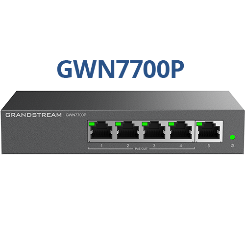 [GS-GWN7700P] Grandstream GWN7700P Commutateur réseau non géré