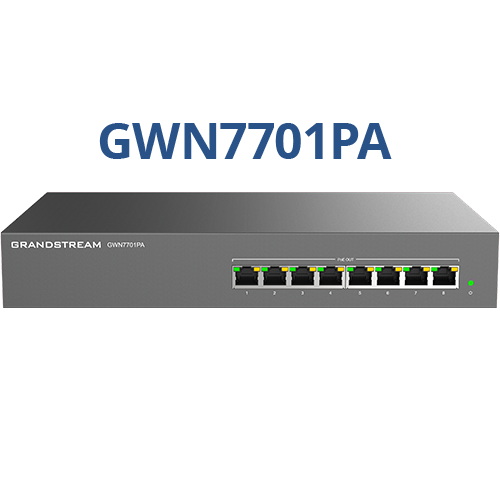 [GS-GWN7701PA] Grandstream GWN7701PA Commutateur réseau non géré