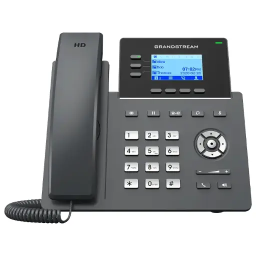 [GS-GRP2603P] Grandstream GRP2603P PoE Téléphone IP 3 lignes