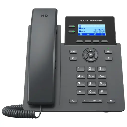 [GS-GRP2602P] Grandstream GRP2602P PoE Téléphone IP 2 lignes