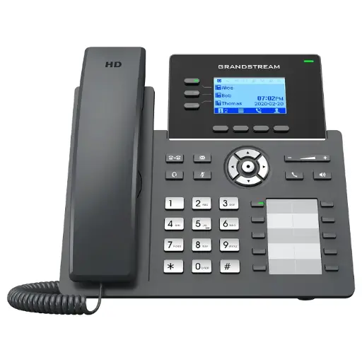 [GS-GRP2604P] Grandstream GRP2604P PoE Téléphone IP 3 lignes
