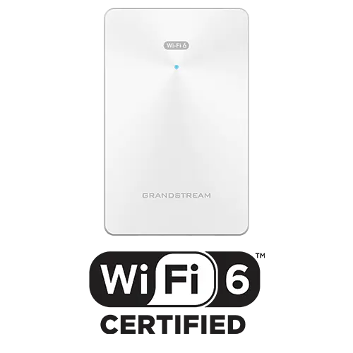 Grandstream GWN7661E Point d’accès Wi-Fi 6 sur le mur